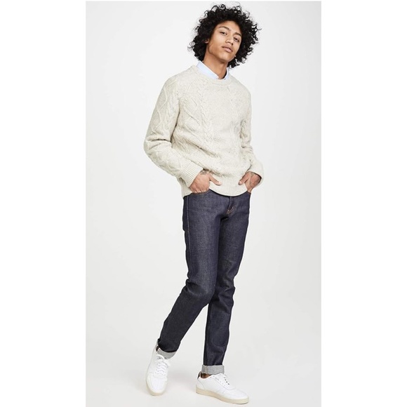 Naked & Famous Denim Men's Super Skinny Guy Jeans in Dirty Fade Selvedge - Picture 3 of 15